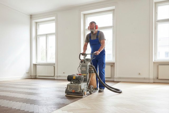 acuchillado de parquet